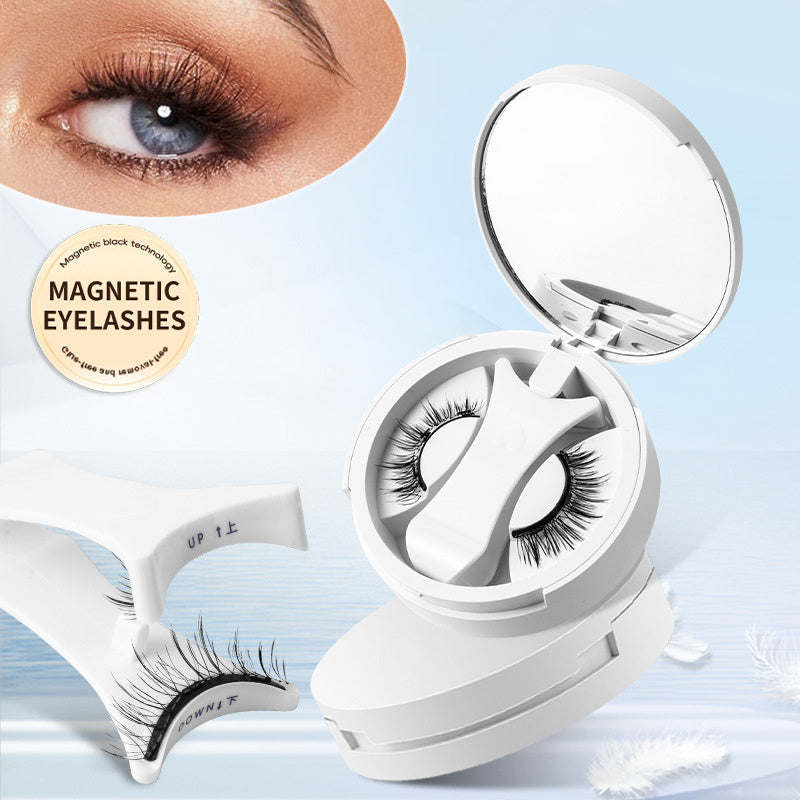 Magnetic False Eyelashes Integrated Storage Box Glue-free Magnet False Eyelashes Natural Makeup Tools With Applicater Magnetic False Eyelashes Integrated Storage Box Glue-free Magnet False Eyelashes Natural Makeup Tools With Applicater